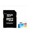 SILICON POWER 16GB, MICRO SDHC UHS-I, Class 10, with SD adapter, Color - nr 2