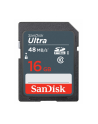 SANDISK 16GB Ultra SDHC 48MB/s Class 10 UHS-I - nr 10