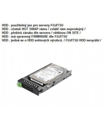 Fujitsu HD SAS 12G 900GB 10K 512n HOT PL 2.5' EP