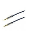 Kabel audio stereo LogiLink CA10030 3,5 mm, M/M, 0,3m, niebieski - nr 10