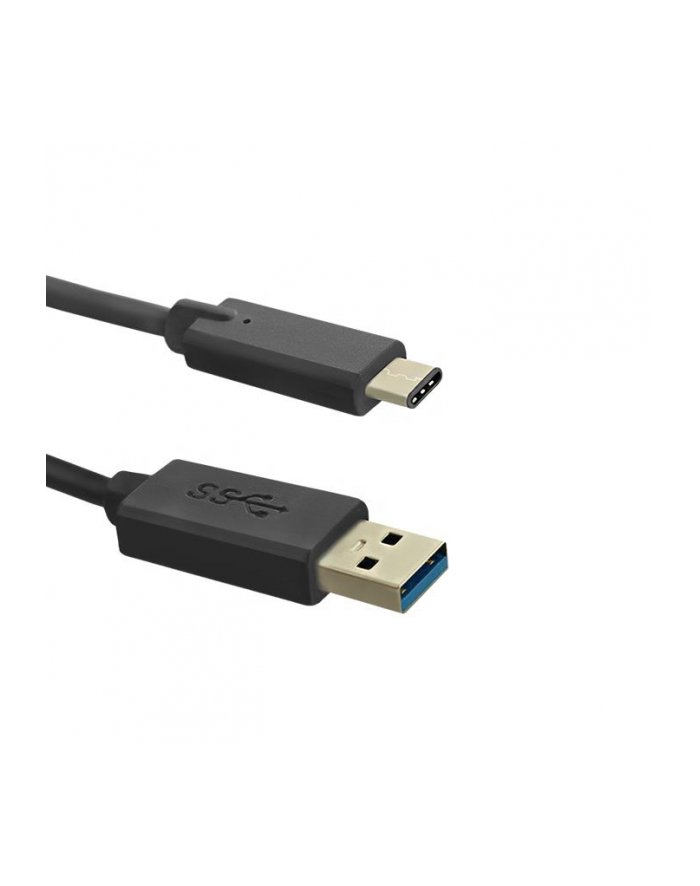 Kabel USB Qoltec  3.1 typC / USB 3.0 AM | 1,0m główny