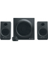 Logitech Z333 2.1 Multimedia Speakers, 40W RMS, Headphone jack: 3.5mm, Black - nr 100