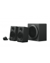 Logitech Z333 2.1 Multimedia Speakers, 40W RMS, Headphone jack: 3.5mm, Black - nr 157