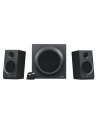 Logitech Z333 2.1 Multimedia Speakers, 40W RMS, Headphone jack: 3.5mm, Black - nr 170