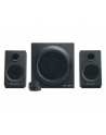 Logitech Z333 2.1 Multimedia Speakers, 40W RMS, Headphone jack: 3.5mm, Black - nr 24