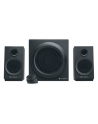 Logitech Z333 2.1 Multimedia Speakers, 40W RMS, Headphone jack: 3.5mm, Black - nr 60