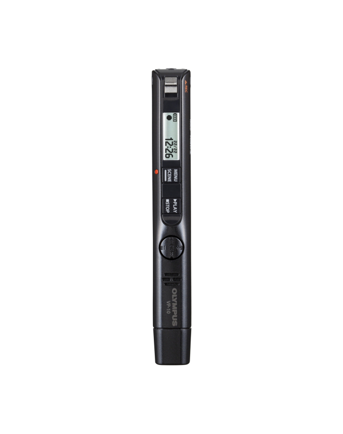 Dyktafon Olympus VP-10 Digital Voice Recorder with MP3 Player, 4GB internal memo, inc. Rechargeable Ni-MH Batteries and USB Cable główny