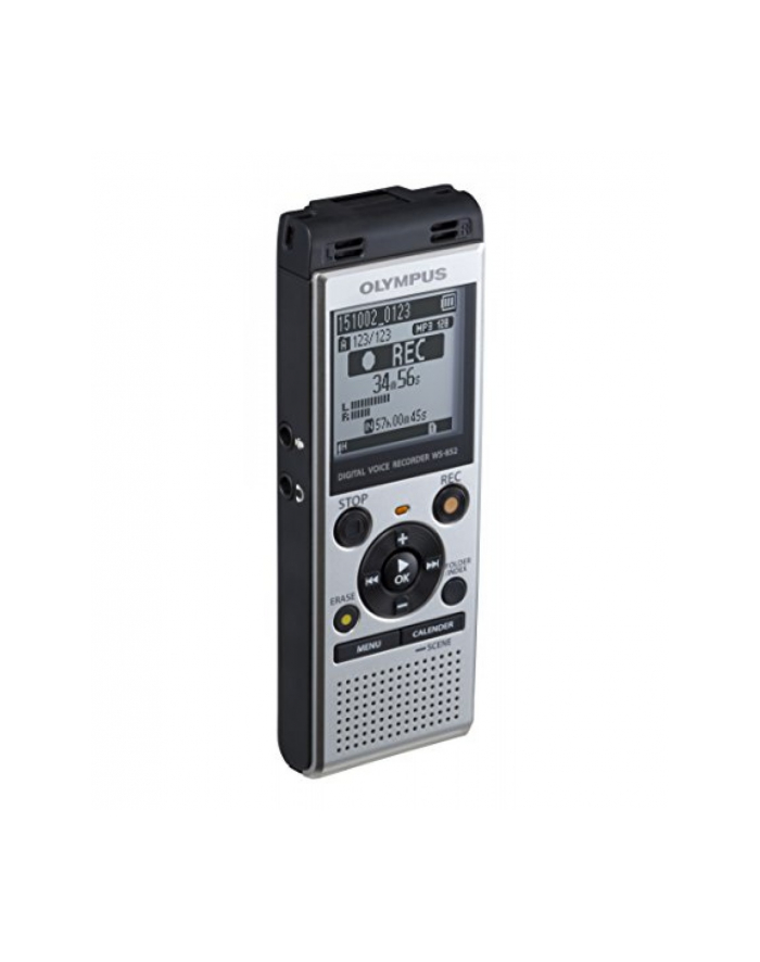 Olympus WS-852 Digital Voice Recorder with MP3 Player, 4GB internal memo,  inc. Batteries, Silver główny