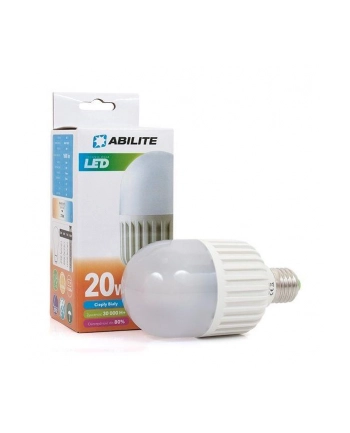 ŻARÓWKA ABILITE E27 MANGO ''''MLECZNA'''' B.CIEPŁY 20W/230V 1600lm kąt św. 270Â° (RETRO) M70