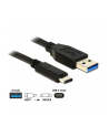 Delock Kabel USB 3.1 AM -> USB type-C Gen 2 (10GB/s) 1m Black - nr 14
