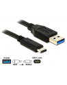 Delock Kabel USB 3.1 AM -> USB type-C Gen 2 (10GB/s) 1m Black - nr 2