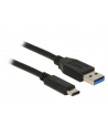 Delock Kabel USB 3.1 AM -> USB type-C Gen 2 (10GB/s) 1m Black - nr 5