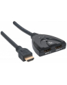 Manhattan Przełącznik HDMI 2-Portowy, HDMI 1.3, Zintegrowany Kabel - nr 17