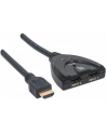 Manhattan Przełącznik HDMI 2-Portowy, HDMI 1.3, Zintegrowany Kabel - nr 20