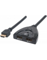 Manhattan Przełącznik HDMI 2-Portowy, HDMI 1.3, Zintegrowany Kabel - nr 22