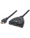 Manhattan Przełącznik HDMI 2-Portowy, HDMI 1.3, Zintegrowany Kabel - nr 27