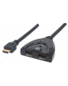 Manhattan Przełącznik HDMI 2-Portowy, HDMI 1.3, Zintegrowany Kabel - nr 6