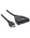 Manhattan Przełącznik HDMI 2-Portowy, HDMI 1.3, Zintegrowany Kabel - nr 7