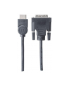 Manhattan Kabel HDMI, HDMI męski na DVI-D 24+1 męski, Dual Link, 1,8 m - nr 2