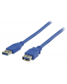 Valueline USB 3.0 USB A male - USB A female extension cable 1.00 m - nr 1