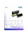 MSI GeForce GT 730, 2GB DDR3 (64 Bit), HDMI, DVI, D-Sub - nr 29