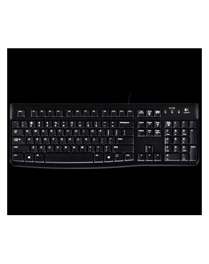 Logitech Keyboard K120, RUS główny