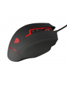 Natec Genesis mysz laserowa MMO GX85 GAMING 8200 DPI, AVAGO 9800, USB, black-red - nr 5