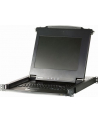 ATEN KVM 8 port LCD 17'' + keyboard + touchpad PS/2 19'' - nr 10