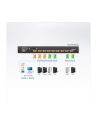 ATEN KVM 8 port LCD LED 17'' + klawiatura + touchpad USB-PS/2 - nr 15