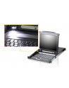 ATEN KVM 8 port LCD LED 17'' + klawiatura + touchpad USB-PS/2 - nr 3