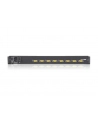 ATEN KVM 8 port LCD 19'' + keyboard + touchpad PS/2 or USB, 1U 19'' Rack - nr 12