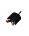 Vakoss Adapter audio minijack 3,5mm stereo -> 2x RCA F TC-A101K czarny - nr 3