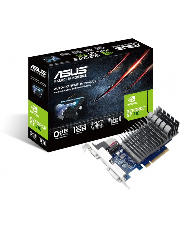 ASUS GeForce GT 710, 1GB GDDR3 (64 Bit), HDMI, DVI, D-Sub główny