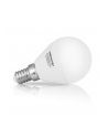 Whitenergy Żarówka LED | 10xSMD2835| B45 | E14 | 5W | 230V |zimna biała| mleczne - nr 3