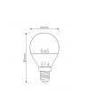 Whitenergy Żarówka LED | 10xSMD2835| B45 | E14 | 5W | 230V |zimna biała| mleczne - nr 6