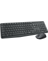 Logitech klawiatura + mysz bezprzewodowa MK235, Szare, US - nr 99