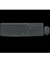 Logitech klawiatura + mysz bezprzewodowa MK235, Szare, US - nr 20