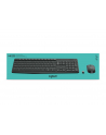 Logitech klawiatura + mysz bezprzewodowa MK235, Szare, US - nr 24