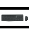 Logitech klawiatura + mysz bezprzewodowa MK235, Szare, US - nr 36