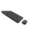 Logitech klawiatura + mysz bezprzewodowa MK235, Szare, US - nr 42