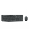 Logitech klawiatura + mysz bezprzewodowa MK235, Szare, US - nr 44