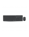 Logitech klawiatura + mysz bezprzewodowa MK235, Szare, US - nr 48