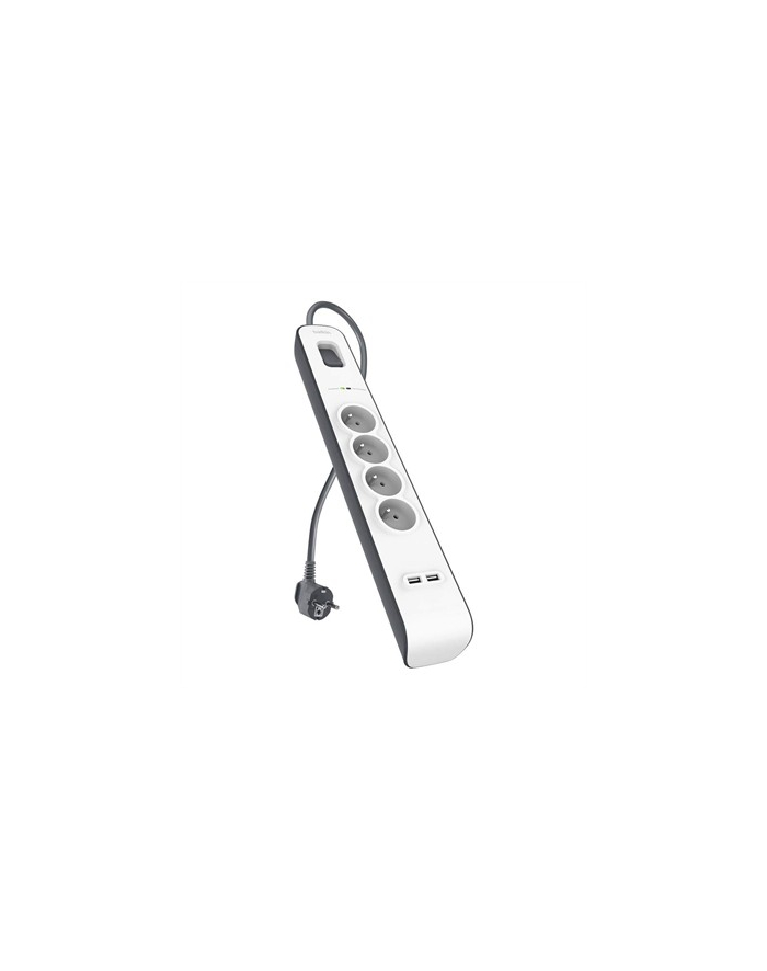 BELKIN LISTWA ANTYPRZ 4 GNIAZDA 525J 2M+ 2PORTY USB główny