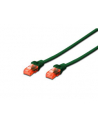 Kabel Digitus patch cord UTP, CAT.6, zielony, 0,5m, 15 LGW - nr 10