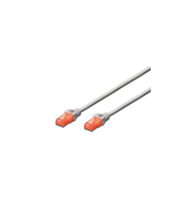 Kabel Digitus patch cord UTP, CAT.6, szary, 0,5m, 15 LGW