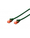 Kabel Digitus patch cord UTP, CAT.6, zielony, 1,0m, 15 LGW - nr 12