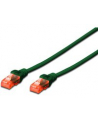 Kabel Digitus patch cord UTP, CAT.6, zielony, 1,0m, 15 LGW - nr 4