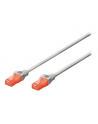 Kabel Digitus patch cord UTP, CAT.6, czerwony, 1,0m, 15 LGW - nr 7
