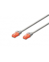 Kabel Digitus patch cord UTP, CAT.6, szary, 1,0m, 15 LGW - nr 10