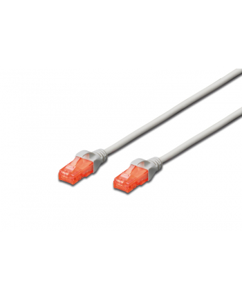 Kabel Digitus patch cord UTP, CAT.6, szary, 1,0m, 15 LGW